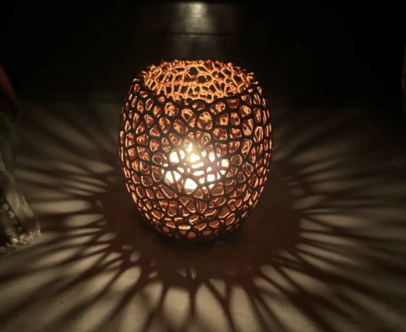 Coral Tealight Set Of 4